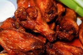 Bone-In Hot Wings.