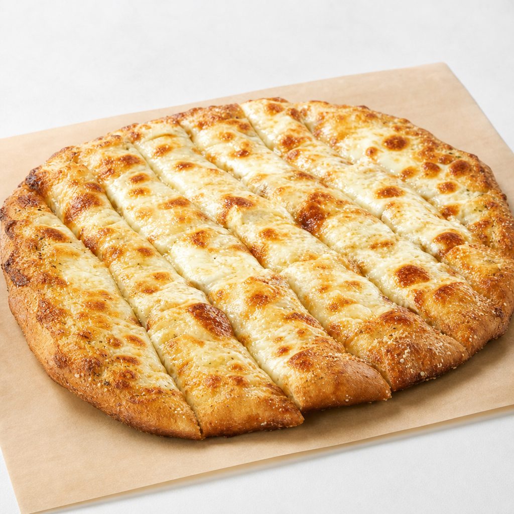Garlic Cheese Sticks Pizza.